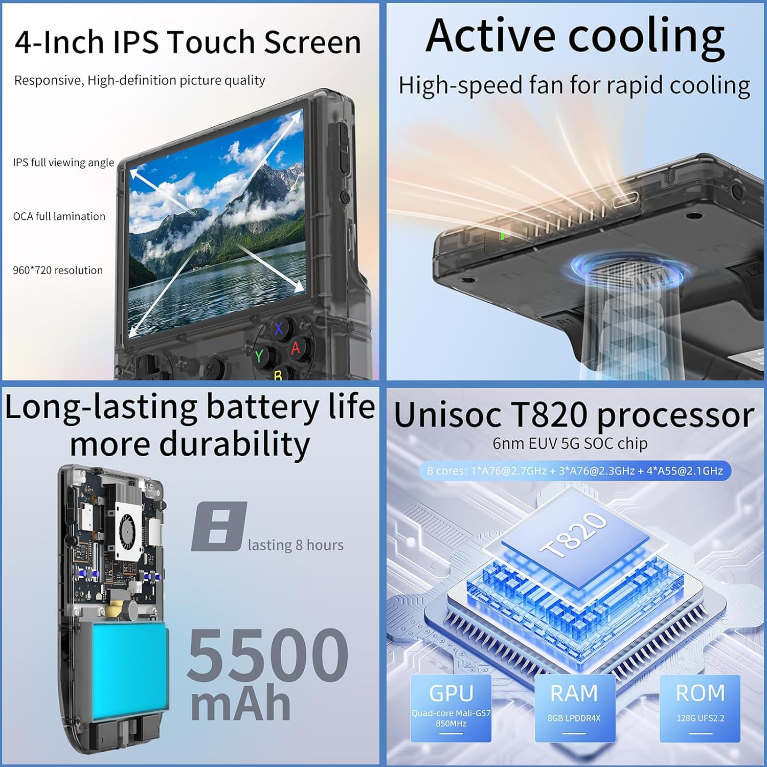RG406V Android 13 Game Console Portátil Anbernic - Tela 4